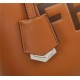 Fendi By The Way Medium Boston bag leather Brown High