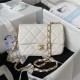 Chanel MINI FLAP BAG Calfskin AS4263 White A