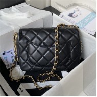 Chanel SMALL FLAP BAG Calfskin AS4264 Black A