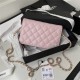 Chanel Wallet on Chain AP2734 Grained Calfskin & Gold-Tone Metal Pink A