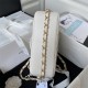 Chanel SMALL FLAP BAG Calfskin AS4264 White A