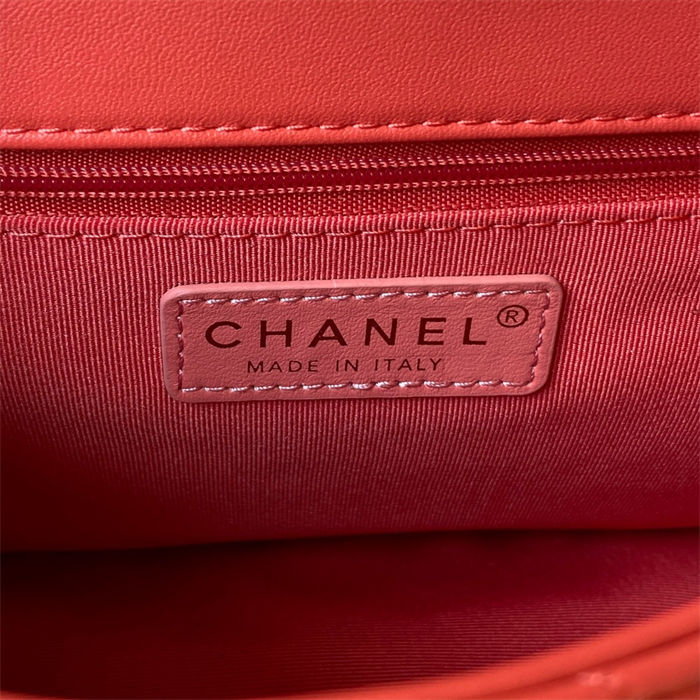 Chanel SMALL FLAP BAG Calfskin AS4264 Red A