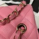 Chanel BACKPACK AS4398 Grained Shiny Calfskin & Gold-Tone Metal Pink A