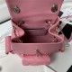 Chanel BACKPACK AS4398 Grained Shiny Calfskin & Gold-Tone Metal Pink A