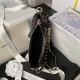 Chanel HOBO BAG AS3786 Lambskin & Gold Metal Black A