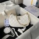 Chanel HOBO BAG AS3786 Lambskin & Gold Metal White A