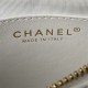 Chanel HOBO BAG AS3786 Lambskin & Gold Metal White A