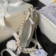 Chanel HOBO BAG AS3786 Lambskin & Gold Metal White A