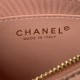 Chanel HOBO BAG AS3786 Lambskin & Gold Metal Pink A