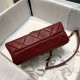 Chanel MINI FLAP BAG Lambskin Plexi & Gold-Tone Metal Burgundy High