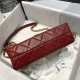 Chanel SMALL FLAP BAG Lambskin Plexi & Gold-Tone Metal Burgundy High