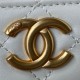 Chanel SMALL VANITY WITH CHAIN Calfskin & Gold-Tone Metal AP2292 White A