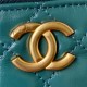 Chanel SMALL VANITY WITH CHAIN Calfskin & Gold-Tone Metal AP2292 Green A