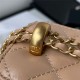 Chanel SMALL VANITY WITH CHAIN Calfskin & Gold-Tone Metal AP2292 Beige A