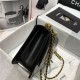 Chanel SMALL FLAP BAG Calfskin & Gold-Tone Metal AS2649 Black High