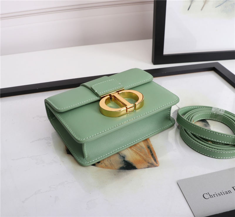 MICRO 30 MONTAIGNE BAG Box Calfskin Green High