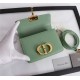 MICRO 30 MONTAIGNE BAG Box Calfskin Green High