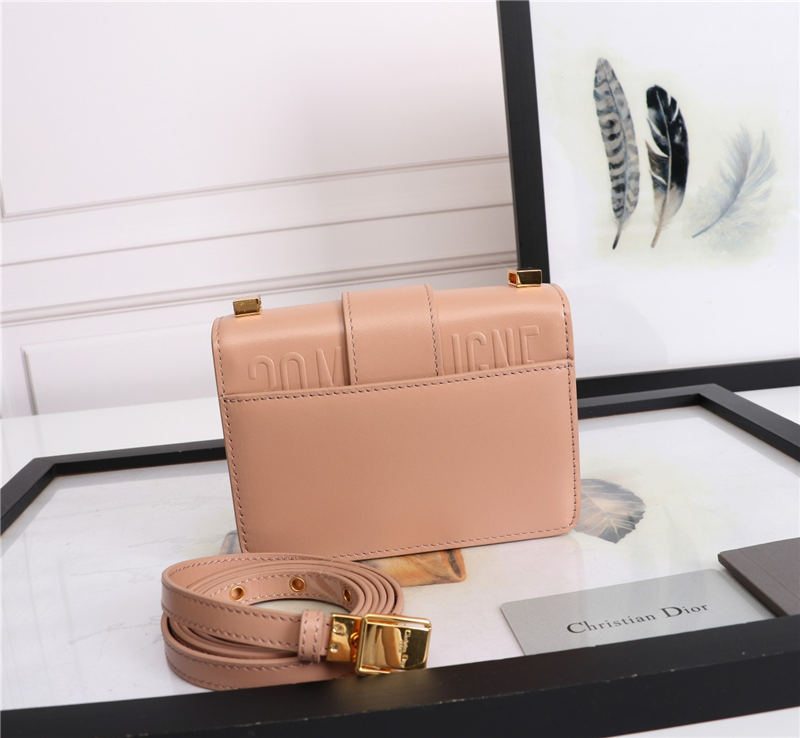 MICRO 30 MONTAIGNE BAG Box Calfskin Pink High