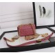 MICRO Dior CARO BAG Supple Cannage Calfskin Pink High