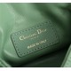 MICRO Dior CARO BAG Supple Cannage Calfskin Green High