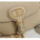 SMALL Dior BOBBY BAG Grained Calfskin Beige High