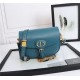 MEDIUM Dior BOBBY BAG Box Calfskin Steel Blue High