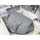 MEDIUM Dior BOBBY BAG Box Calfskin Dark Grey High