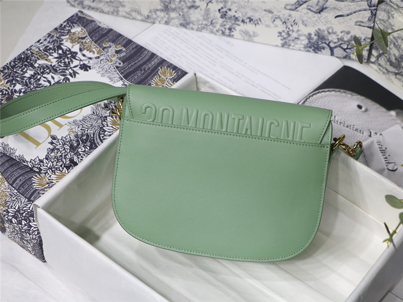 MEDIUM Dior BOBBY BAG Box Calfskin Green High