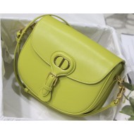 MEDIUM Dior BOBBY BAG Box Calfskin Lime High