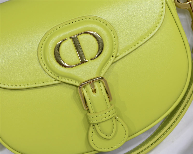 SMALL Dior BOBBY BAG Box Calfskin Lime High