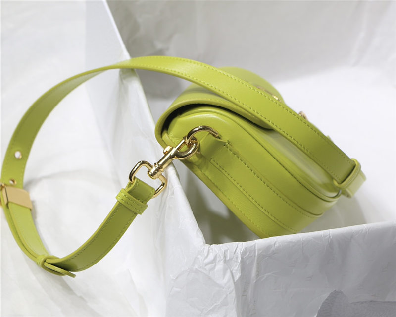 SMALL Dior BOBBY BAG Box Calfskin Lime High