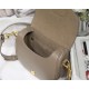 SMALL Dior BOBBY BAG Box Calfskin Taupe High