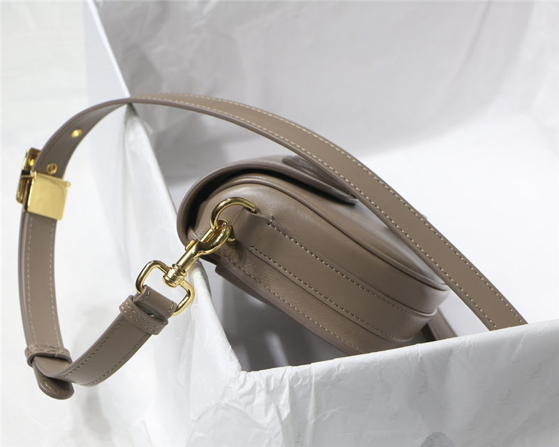 SMALL Dior BOBBY BAG Box Calfskin Taupe High