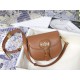 SMALL Dior BOBBY BAG Box Calfskin Tan High