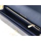 LADY Dior POUCH Patent Cannage Calfskin Indigo Blue High