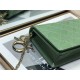 LADY Dior POUCH Patent Cannage Calfskin Green High