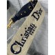 SHOULDER STRAP Dior Oblique Embroidered Blue High