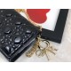 LADY Dior POUCH Patent Cannage Calfskin Black High