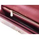 LADY Dior POUCH Patent Cannage Calfskin Burgundy High