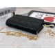 LADY Dior POUCH Cannage Lambskin Black High