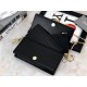 LADY Dior POUCH Cannage Lambskin Black High