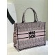 MEDIUM Dior BOOK TOTE Miss Dior Allover Embroidery Pink High