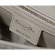 SMALL Dior CARO BAG Supple Cannage Calfskin Beige High