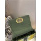 SMALL Dior CARO BAG Denim Green High