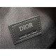 Dior WORLD TOUR MESSENGER POUCH Dior Oblique Galaxy Leather Black High