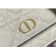 Dior CARO BELT POUCH WITH CHAIN Supple Cannage Calfskin Latte High