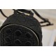 MINI Dior BACKPACK Cannage Lambskin Black High