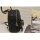 MINI Dior BACKPACK Cannage Lambskin Black High