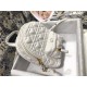 MINI DiorAMOUR Dior BACKPACK Cannage Lambskin with Heart Motif Latte High