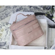 DiorTRAVEL VANITY CASE Embroidery Pink High